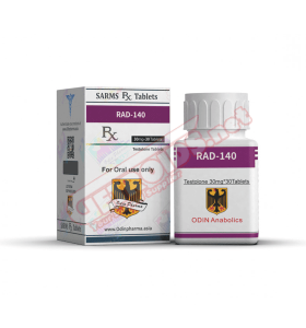 Rad 140 30 mg 30 comprimidos Odin Pharma Rad 140 30 mg 30 comprimidos Odin Pharma