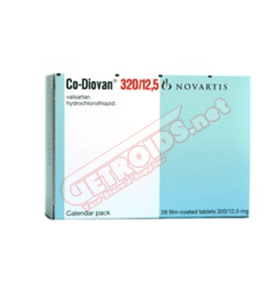 Co-Diovan 320/12,5 mg 28 comprimidos Novartis