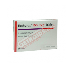 Eutirox (T4) 50 comprimidos 150 mcg Merck