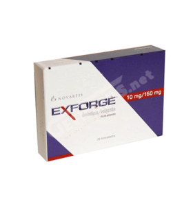 Exforge 10/160 mg 28 comprimidos Novartis