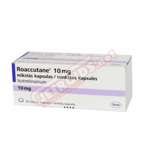 Roacutan 10 mg 30 Cápsulas Roche
