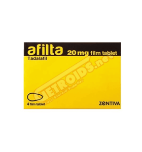 Afilita 20 mg 4 comprimidos Zentiva