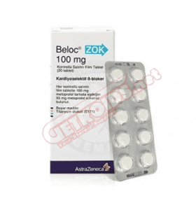 Beloc 100 mg 20 comprimidos AstraZeneca Beloc 100 mg 20 comprimidos AstraZeneca