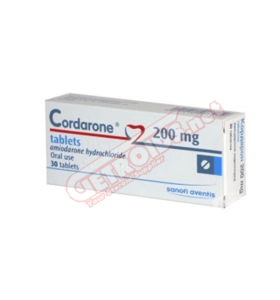 Cordarone 200 mg 30 Comprimidos Aventis - C230 - Sanofi Aventis