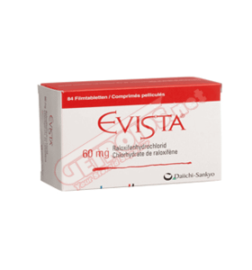 Evista 60 mg 28 comprimidos Daiichi Sankyo Evista 60 mg 28 comprimidos Daiichi Sankyo