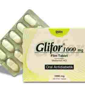 Glifor 1000 mg 100 comprimidos Bilim