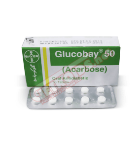 Glucobay 50 mg 90 comprimidos Bayer Glucobay 50 mg 90 comprimidos Bayer