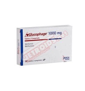 Glucófago 1000 mg 100 comprimidos Merck