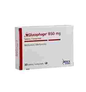 Glucófago 850 mg 100 comprimidos Merck