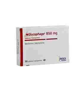 Glucófago 850 mg 100 comprimidos Merck