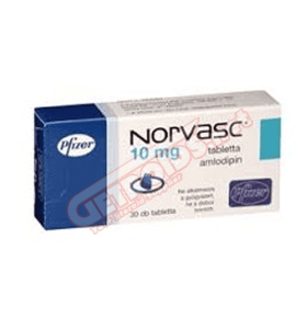 Norvasc 10 mg 30 comprimidos Pfizer Norvasc 10 mg 30 comprimidos Pfizer