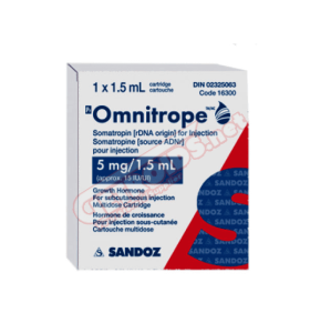 Omnitrope Somatropina 15 UI (5mg) Sandoz - PG-OM Omnitrope Somatropina 15 UI (5mg) Sandoz - PG-OM - SANDOZ