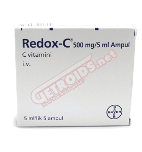 Redox-C (Vitamina C) 500 Mg 5 Ml Amp Bayer Redox-C (Vitamina C) 500 Mg 5 Ml Amp Bayer