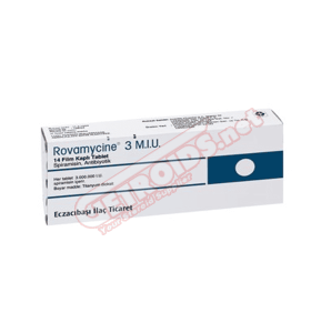 Rovamicina 3.000.000 UI 14 comprimidos Eczacıbaşı