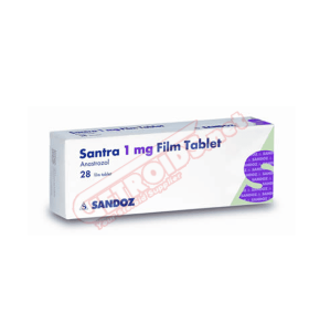 Santra 1 mg 28 Comprimidos Sandoz - SANT - SANDOZ