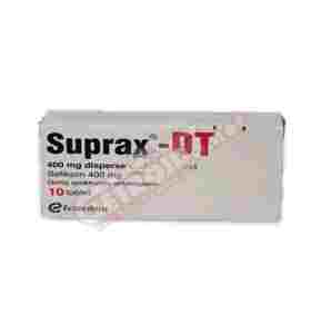 Suprax 400 mg 10 comprimidos Eczacıbaşı - SEUP-EZ Suprax 400 mg 10 comprimidos Eczacıbaşı - SEUP-EZ - Eczacıbaşı