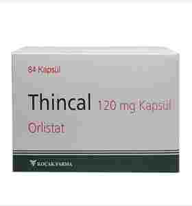 Thincal Orlistat 84 cápsulas 120 mg Kocak Farma Thincal Orlistat 84 cápsulas 120 mg Kocak Farma