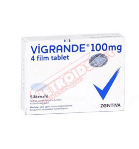 Vigrande 100mg 4 comprimidos Zentiva