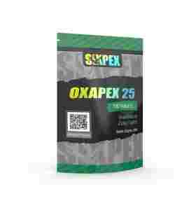 Oxapex 25 mg 100 comprimidos Sixpex EUA