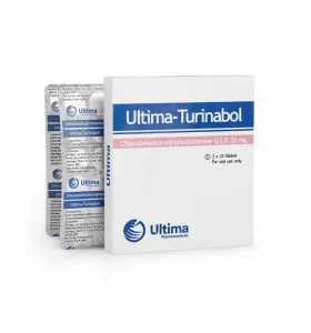Ultima-Turinabol 20 mg 50 comprimidos Ultima Pharma INT