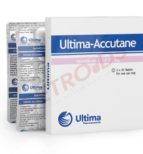 Ultima-Accutane 20 mg 50 comprimidos Ultima Pharma EUA
