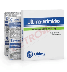 Ultima-Arimidex 1 mg 50 comprimidos Ultima Pharma EUA Ultima-Arimidex 1 mg 50 comprimidos Ultima Pharma EUA