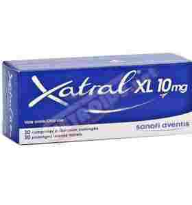 Xatral xl 10 mg 30 comprimidos Sanofi Aventis