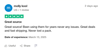 Getroids1.net trustpilot reviews